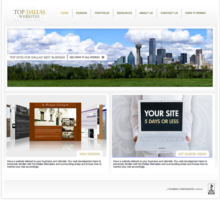 Top Dallas Websites-Website in dallas ready in 5 days or less